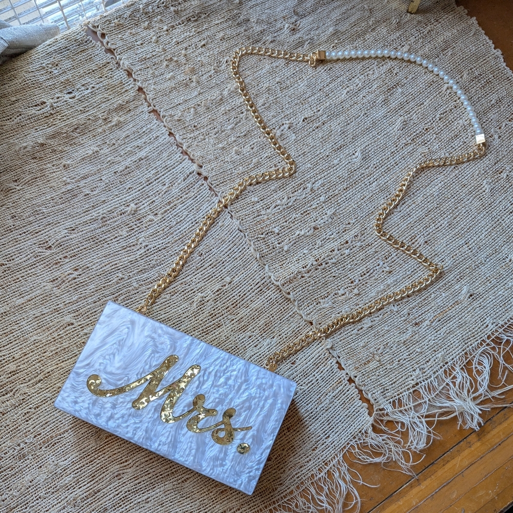 Like Dreams “Mrs.” Bridal Purse